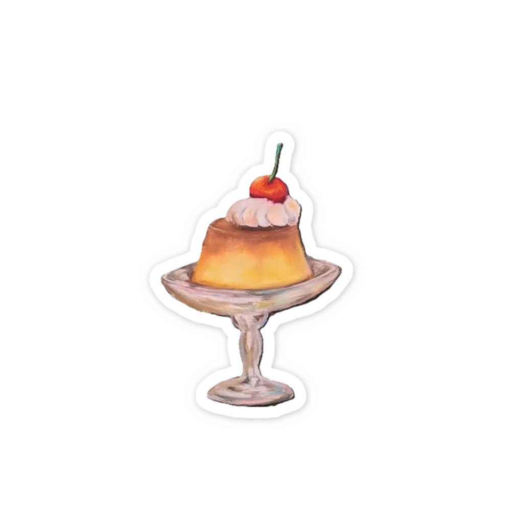 スマホステッカー レトロプリン