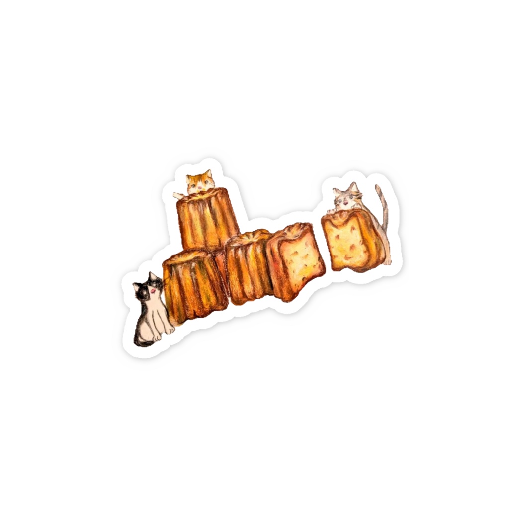 スマホステッカー カヌレ