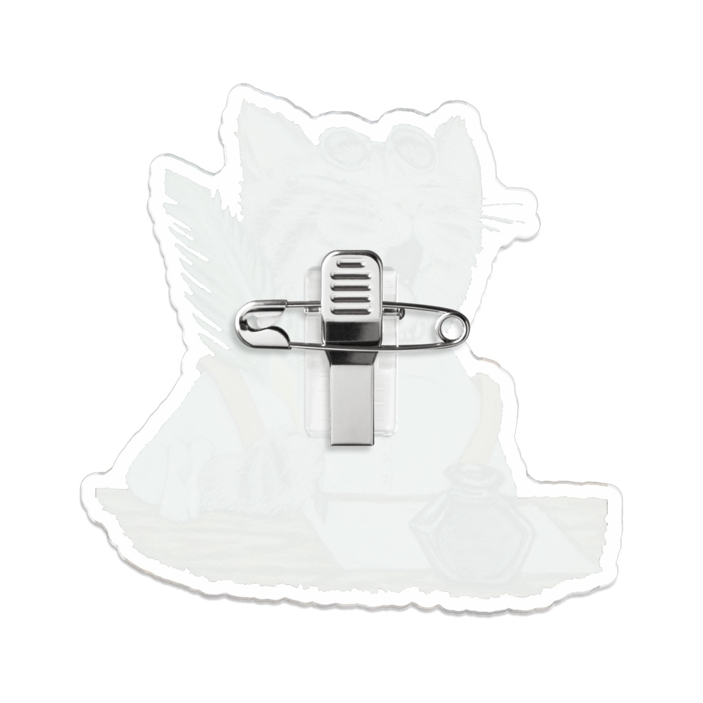 アクリルバッジ 猫A