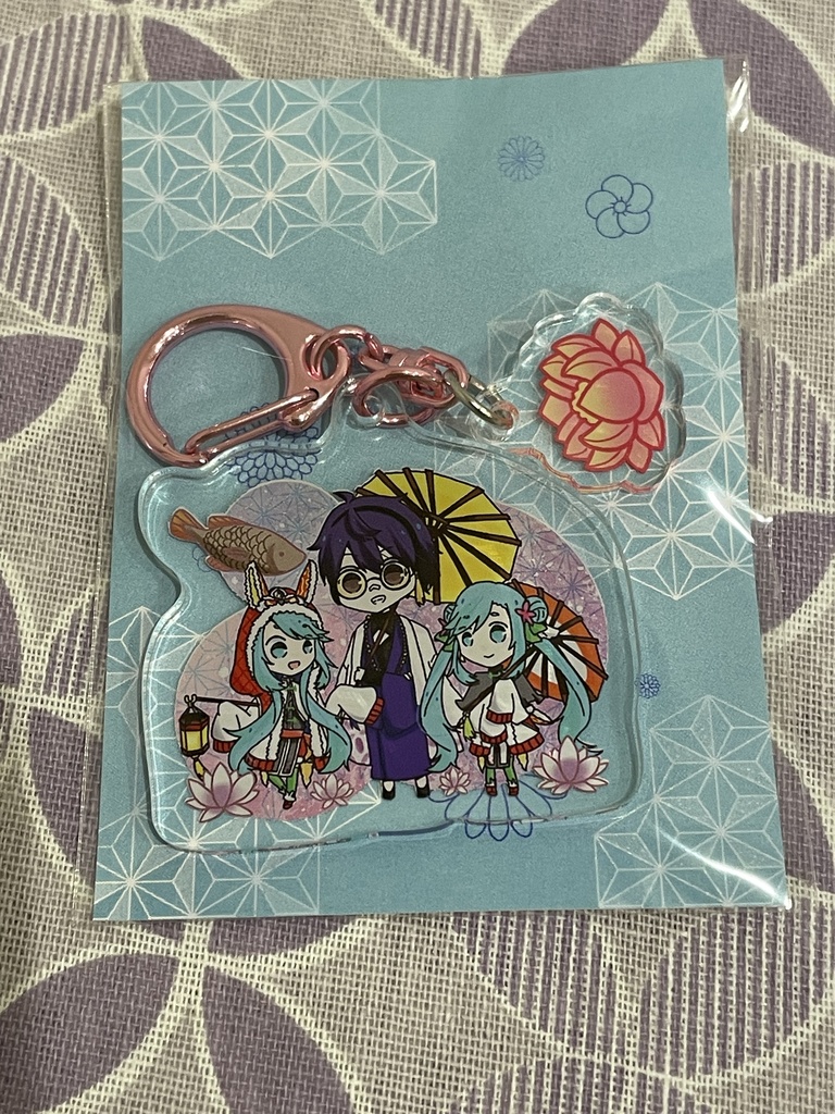 エイジア組アクリルキーホルダー ※匿名配送