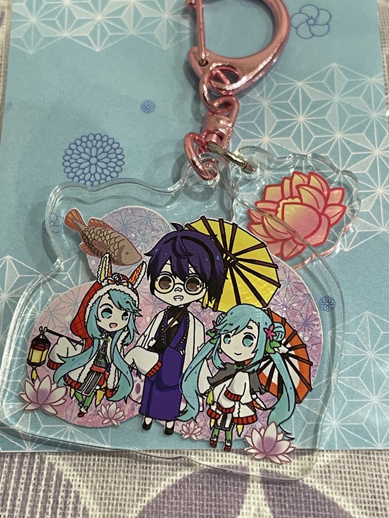 エイジア組アクリルキーホルダー ※匿名配送