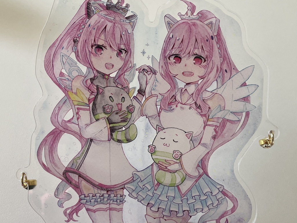 AI次元レイグレ&TΑMΑ猫アクリルスタンド ※匿名配送