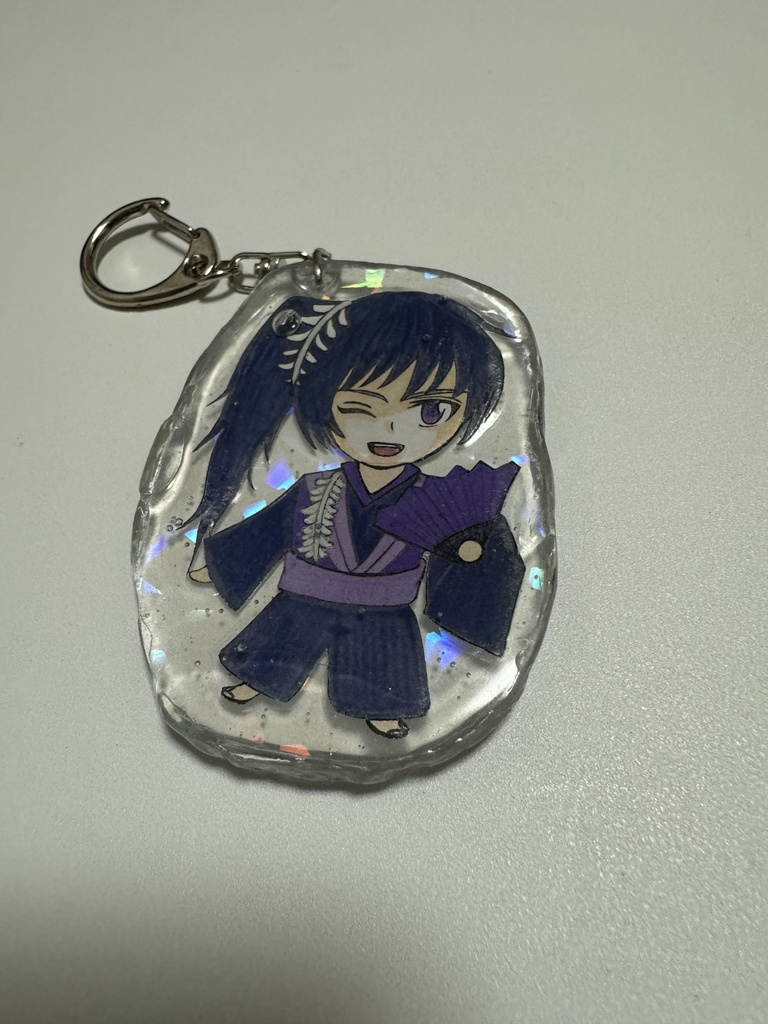 歴史創作　源義経　ハンドメイド　アクキー