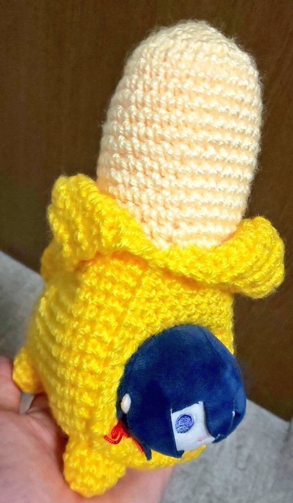 【送料込】もちマスのサイズ編み着ぐるみ◆立体大根シリーズ