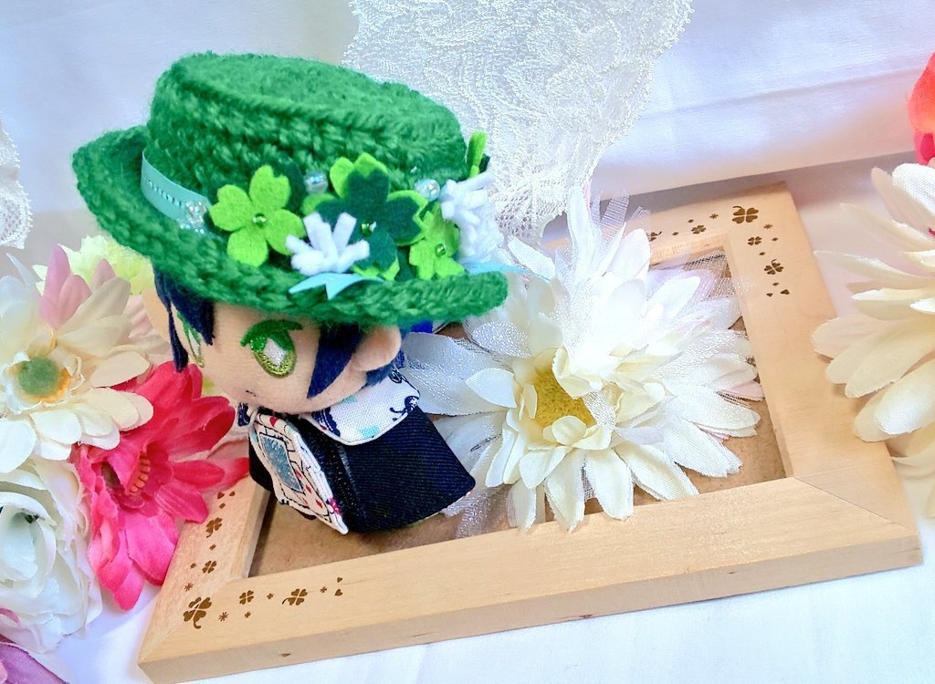 10cmぬいサイズのカンカン帽シリーズ