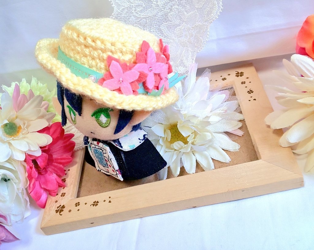 10cmぬいサイズのカンカン帽シリーズ