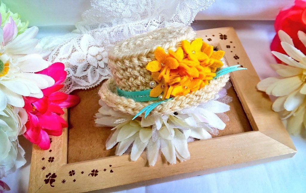 10cmぬいサイズのカンカン帽シリーズ