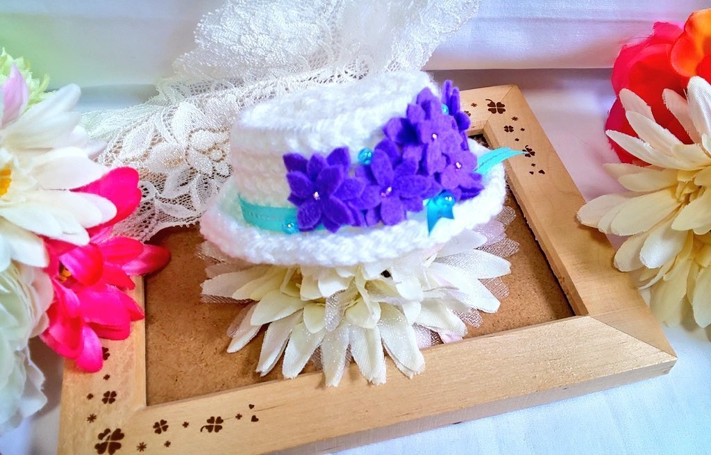 10cmぬいサイズのカンカン帽シリーズ