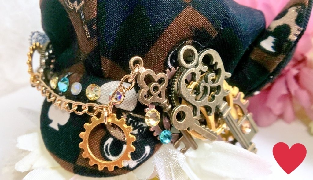 10cmぬいのサイズ帽子&ケープセット◆ブラウンアリスシリーズ