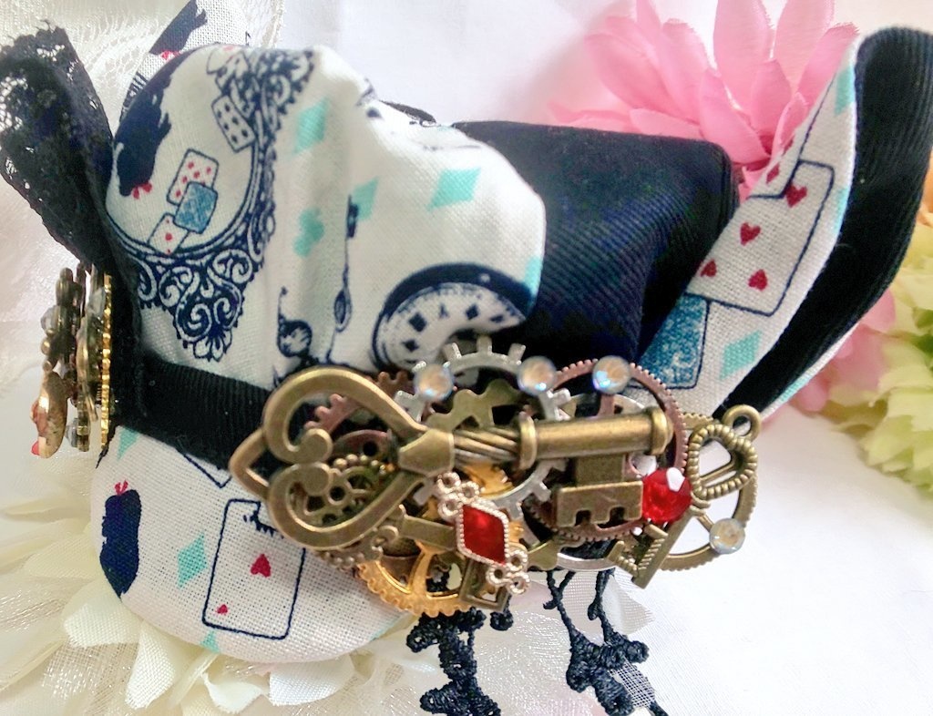 10cmぬいのサイズ帽子&ケープセット◆ゴシックアリスティータイム