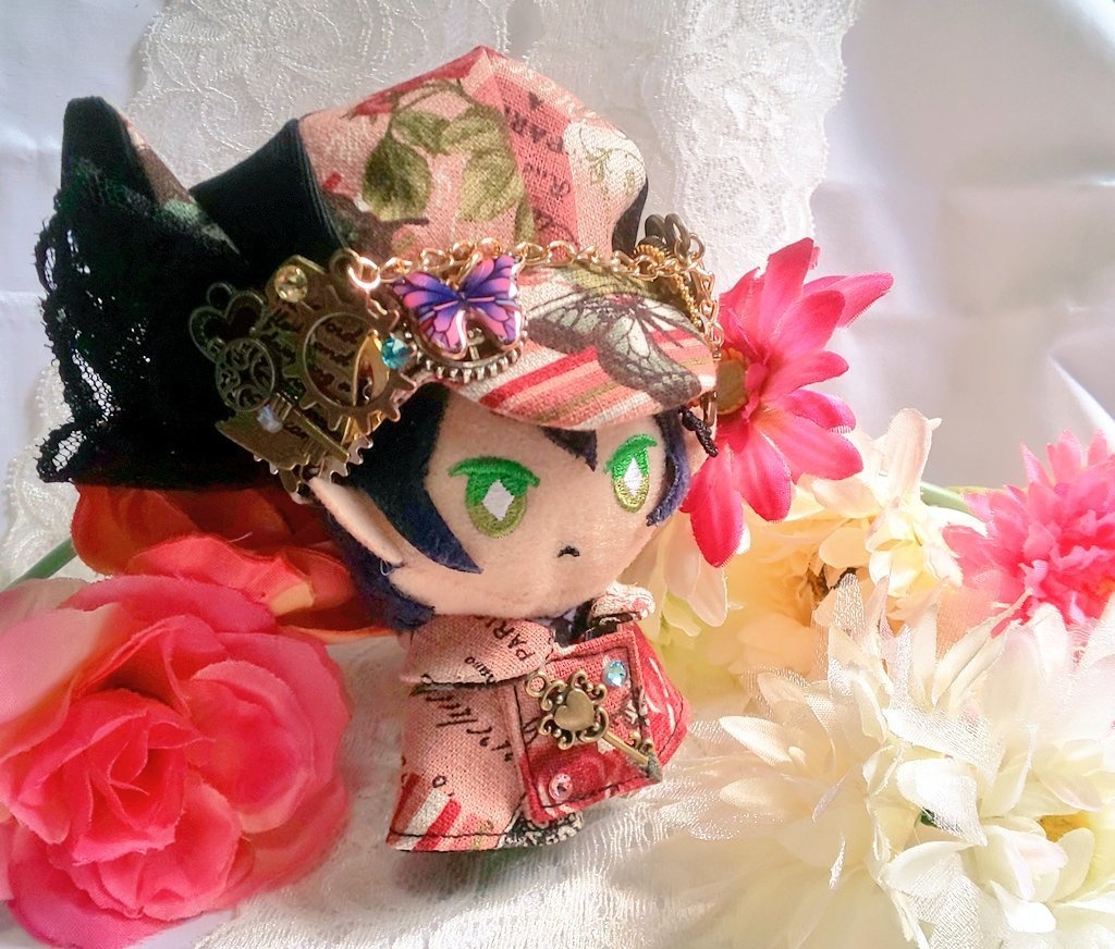 10cmぬいのサイズ◆帽子&ケープセット