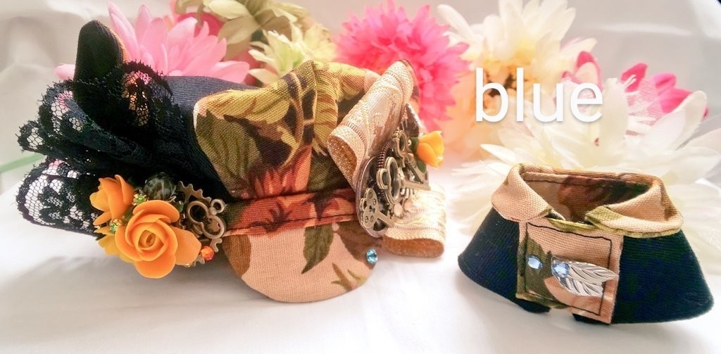 10cmぬいサイズ◆帽子&ケープセット◇セピアローズシリーズ