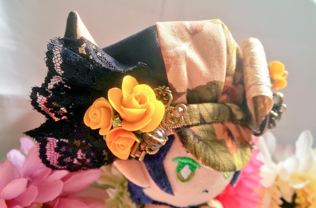 10cmぬいサイズ◆帽子&ケープセット◇セピアローズシリーズ