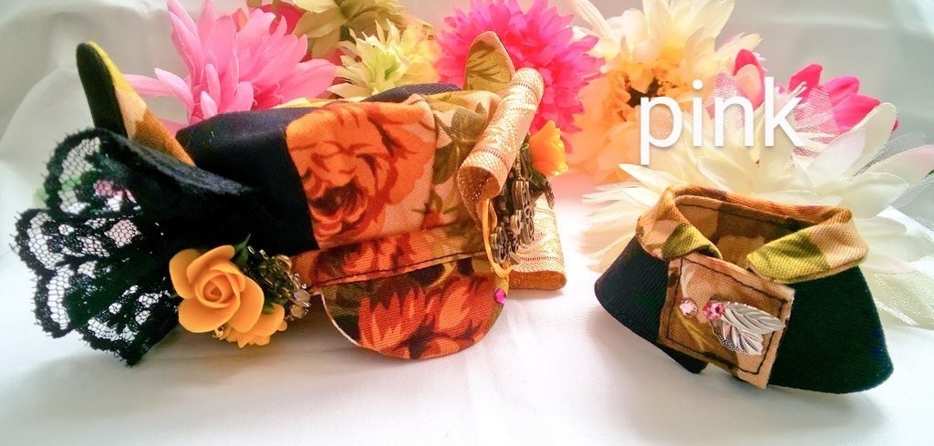 10cmぬいサイズ◆帽子&ケープセット◇セピアローズシリーズ