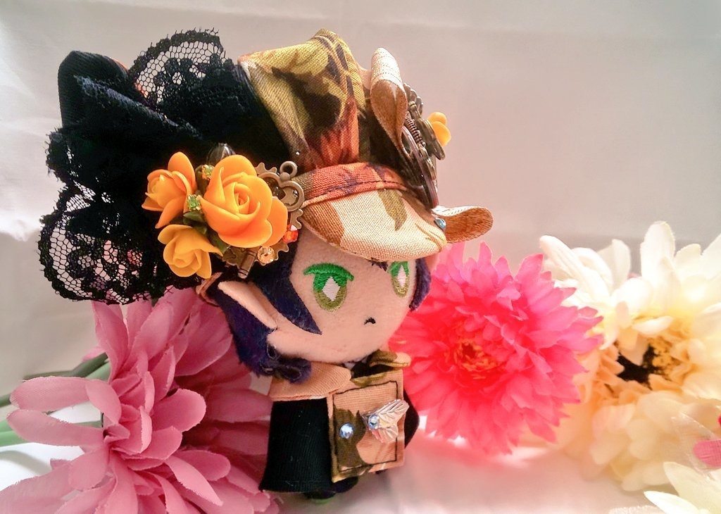 10cmぬいサイズ◆帽子&ケープセット◇セピアローズシリーズ