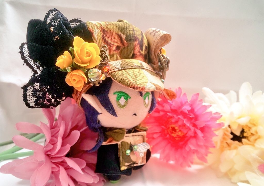 10cmぬいサイズ◆帽子&ケープセット◇セピアローズシリーズ