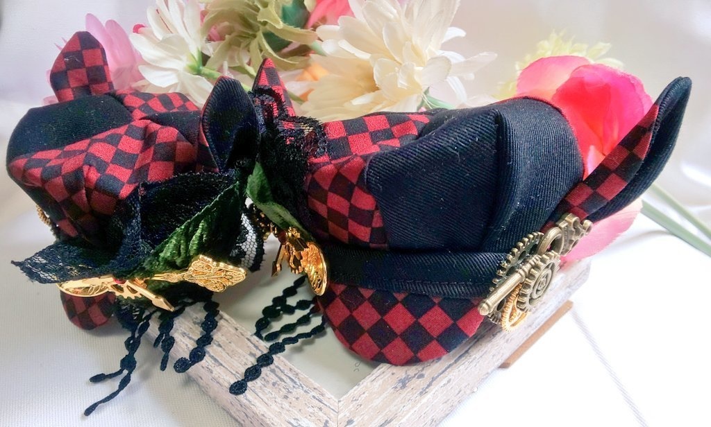 10cmぬいのサイズ◆ジェミニ紅(帽子&ケープセット)