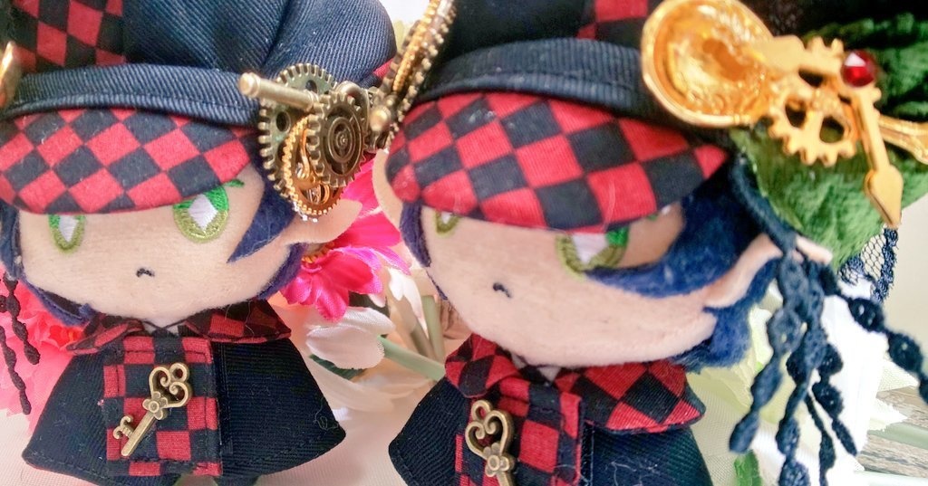 10cmぬいのサイズ◆ジェミニ紅(帽子&ケープセット)