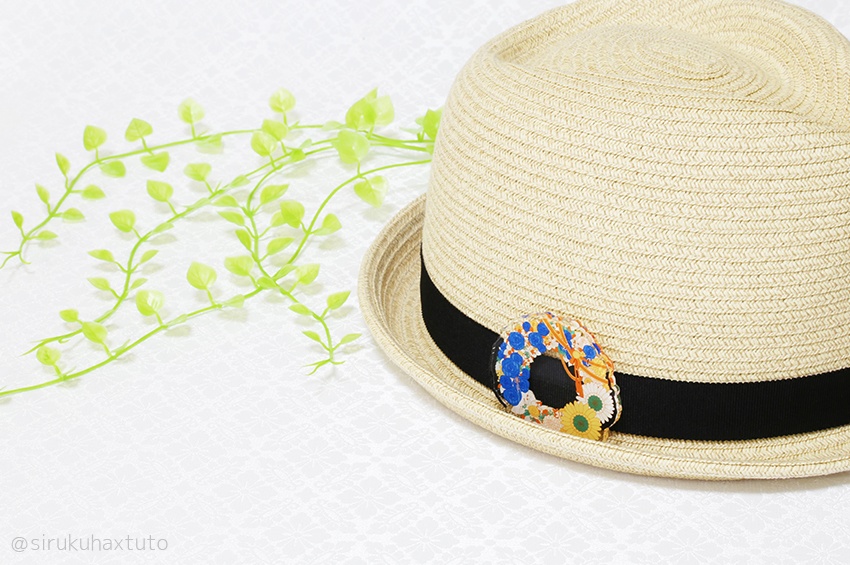 刀剣男士イメージ⑩ 花のリースアクリルブローチ