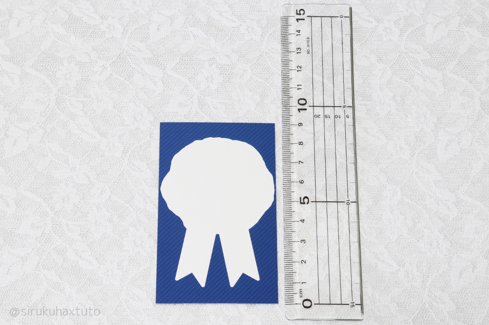 刀剣男士イメージ① 花のブローチ メッセージカード