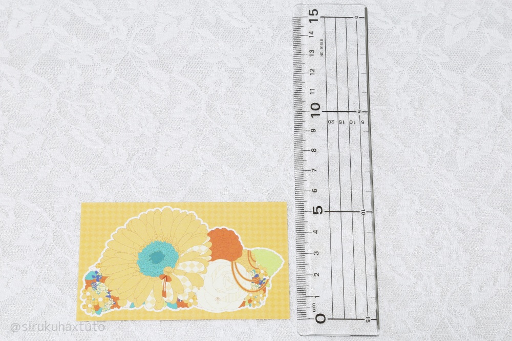 刀剣男士イメージ① 花のブーケ メッセージカード