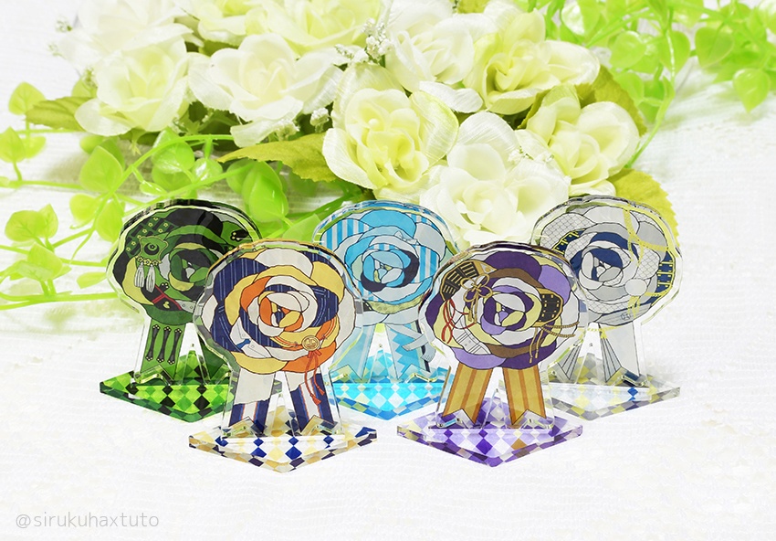 刀剣男士イメージ① ブローチスタンド