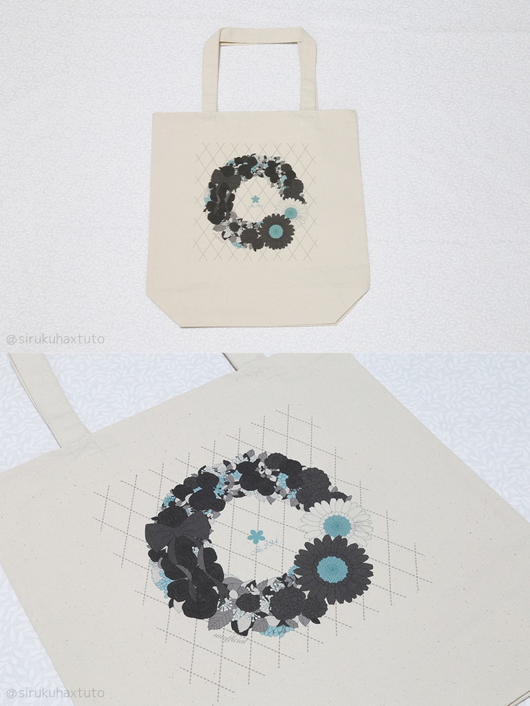 刀剣男士イメージ 花のリーストートバッグ①