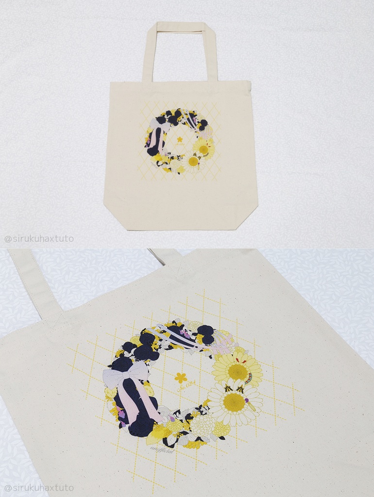 刀剣男士イメージ 花のリーストートバッグ①