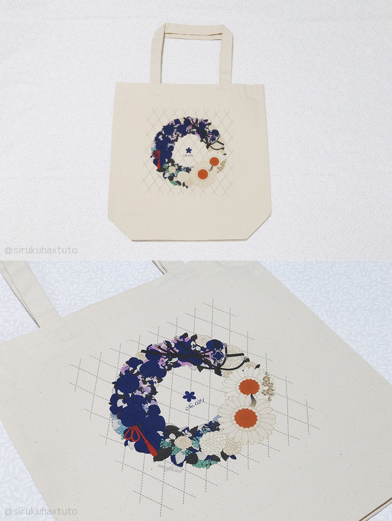 刀剣男士イメージ 花のリーストートバッグ①