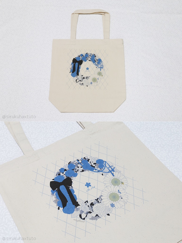 刀剣男士イメージ 花のリーストートバッグ①