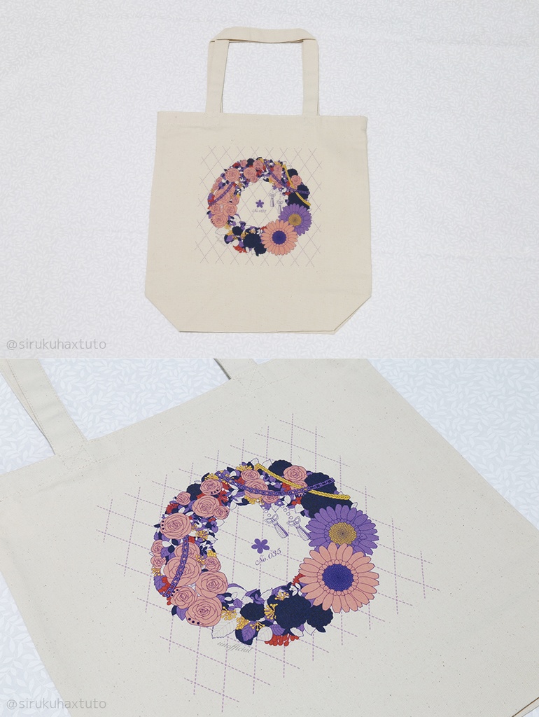 刀剣男士イメージ 花のリーストートバッグ①