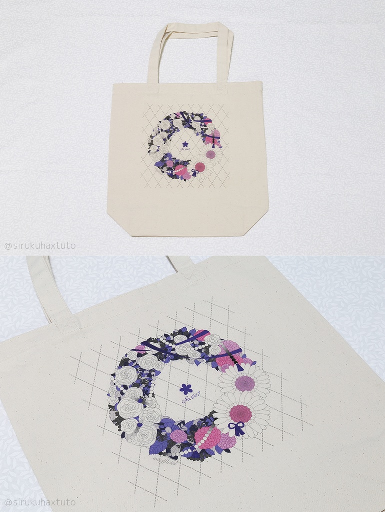 刀剣男士イメージ 花のリーストートバッグ①