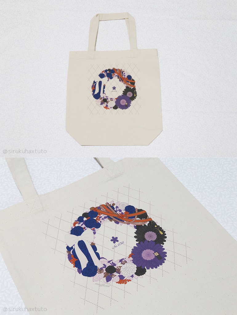 刀剣男士イメージ 花のリーストートバッグ①