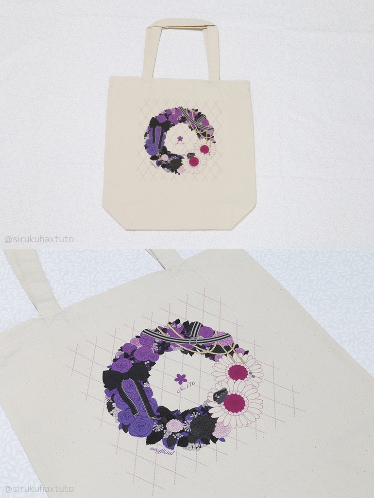 刀剣男士イメージ 花のリーストートバッグ①