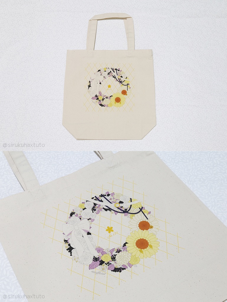 刀剣男士イメージ 花のリーストートバッグ①