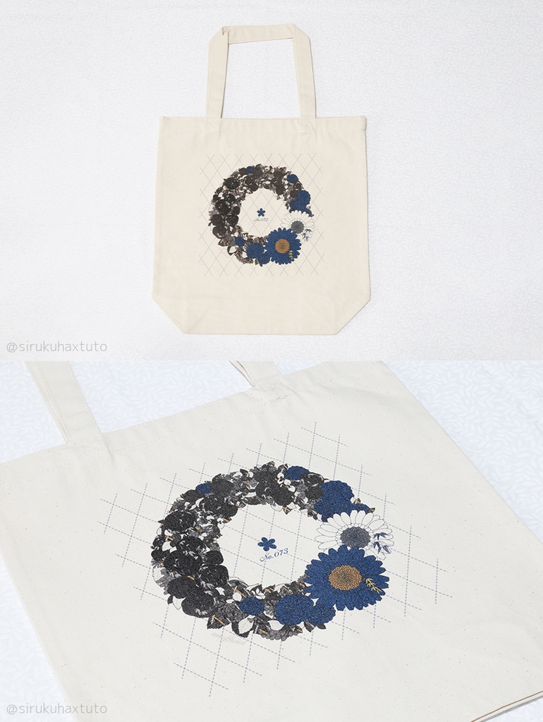 刀剣男士イメージ 花のリーストートバッグ②