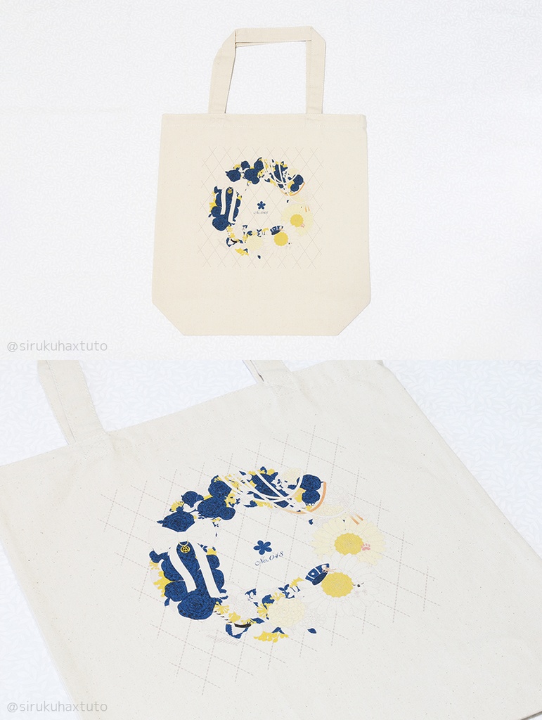 刀剣男士イメージ 花のリーストートバッグ②