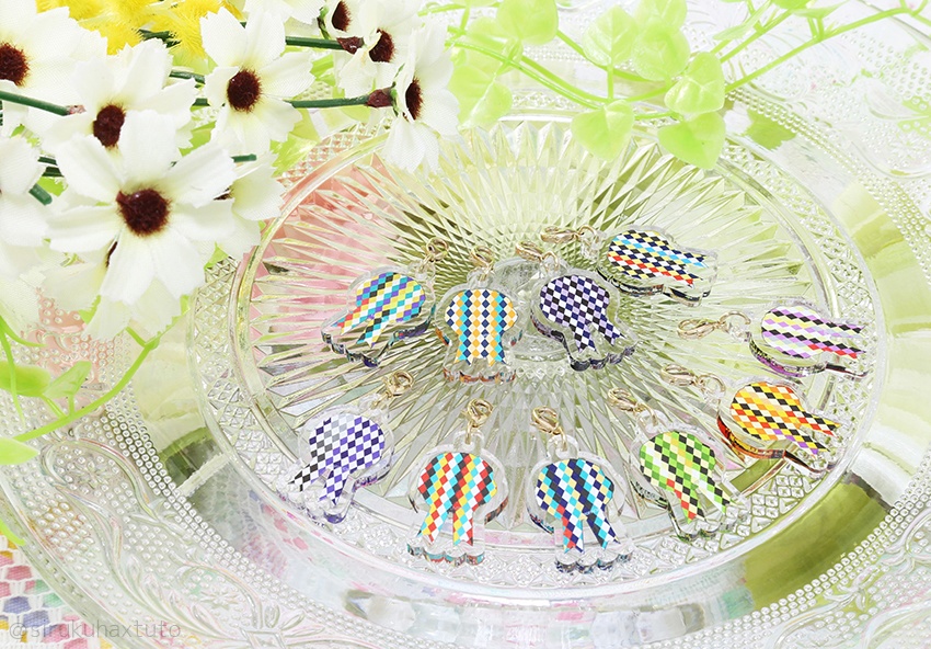 刀剣男士イメージ③ 花のアクリルチャーム