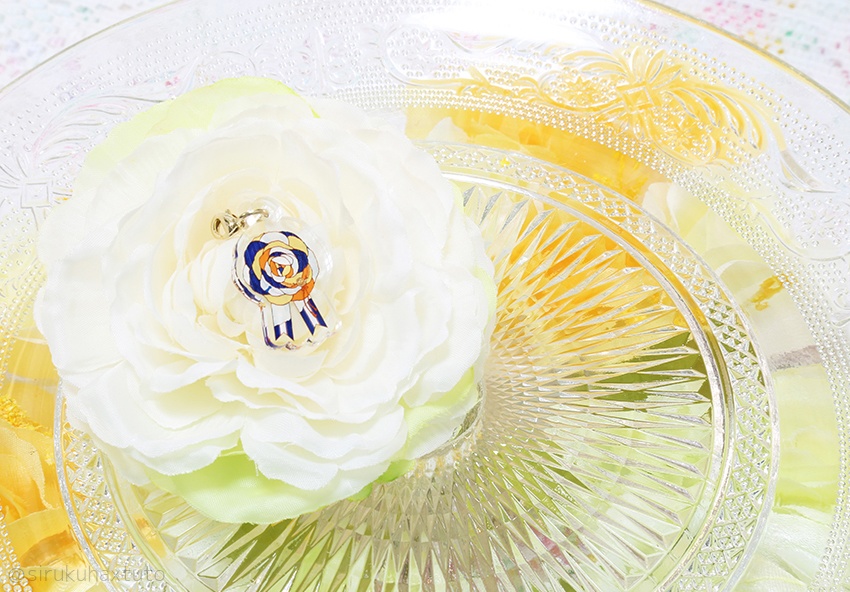 刀剣男士イメージ⑥ 花のアクリルチャーム