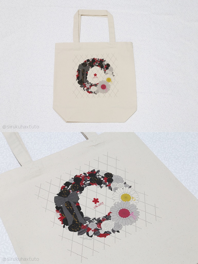 刀剣男士イメージ 花のリーストートバッグ①