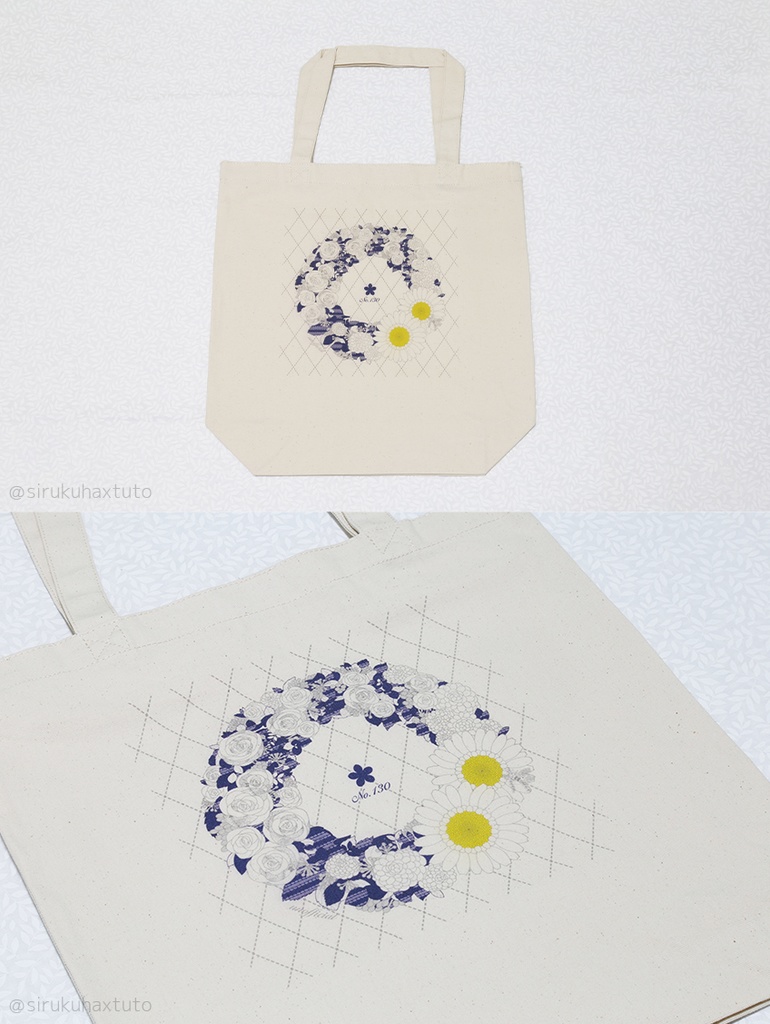 刀剣男士イメージ 花のリーストートバッグ①