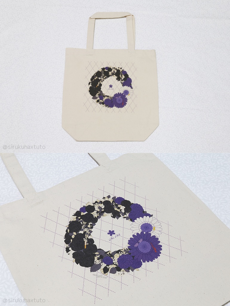 刀剣男士イメージ 花のリーストートバッグ①