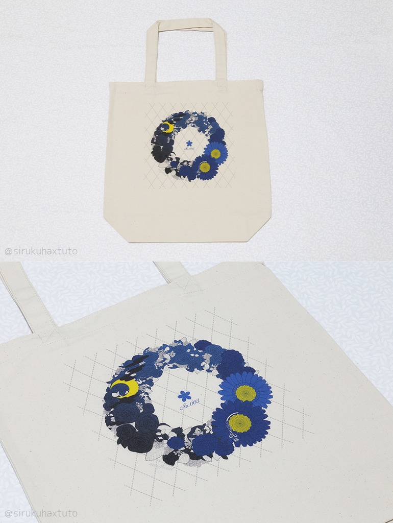 刀剣男士イメージ 花のリーストートバッグ①