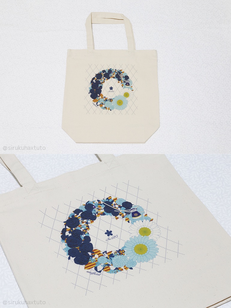 刀剣男士イメージ 花のリーストートバッグ①