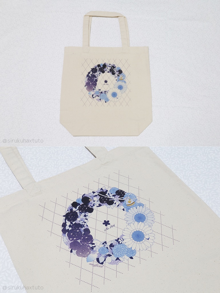 刀剣男士イメージ 花のリーストートバッグ①