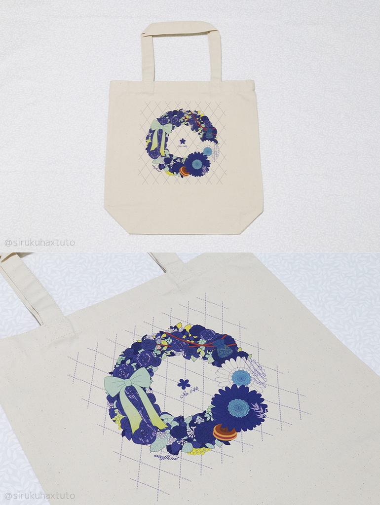 刀剣男士イメージ 花のリーストートバッグ①