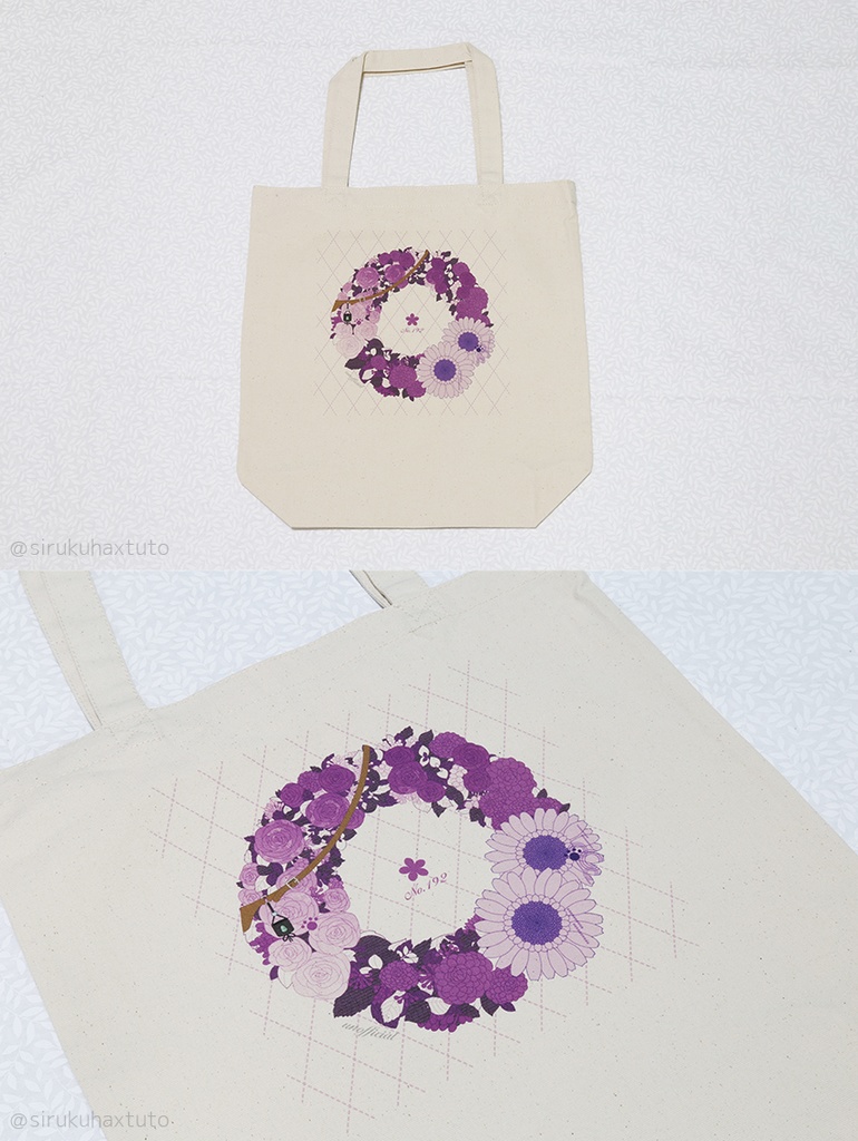 刀剣男士イメージ 花のリーストートバッグ②