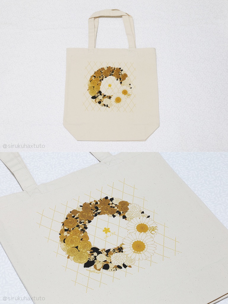 刀剣男士イメージ 花のリーストートバッグ②