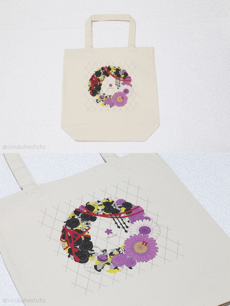 刀剣男士イメージ 花のリーストートバッグ②