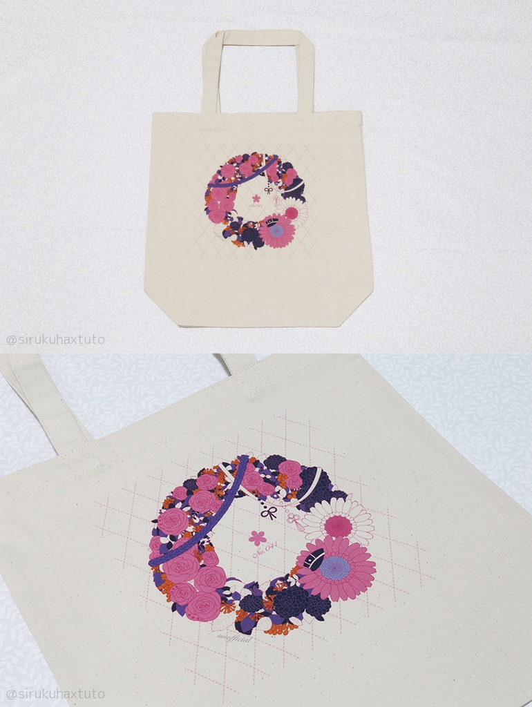 刀剣男士イメージ 花のリーストートバッグ②